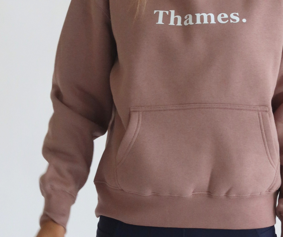 Thames Pink Haze Hoodie