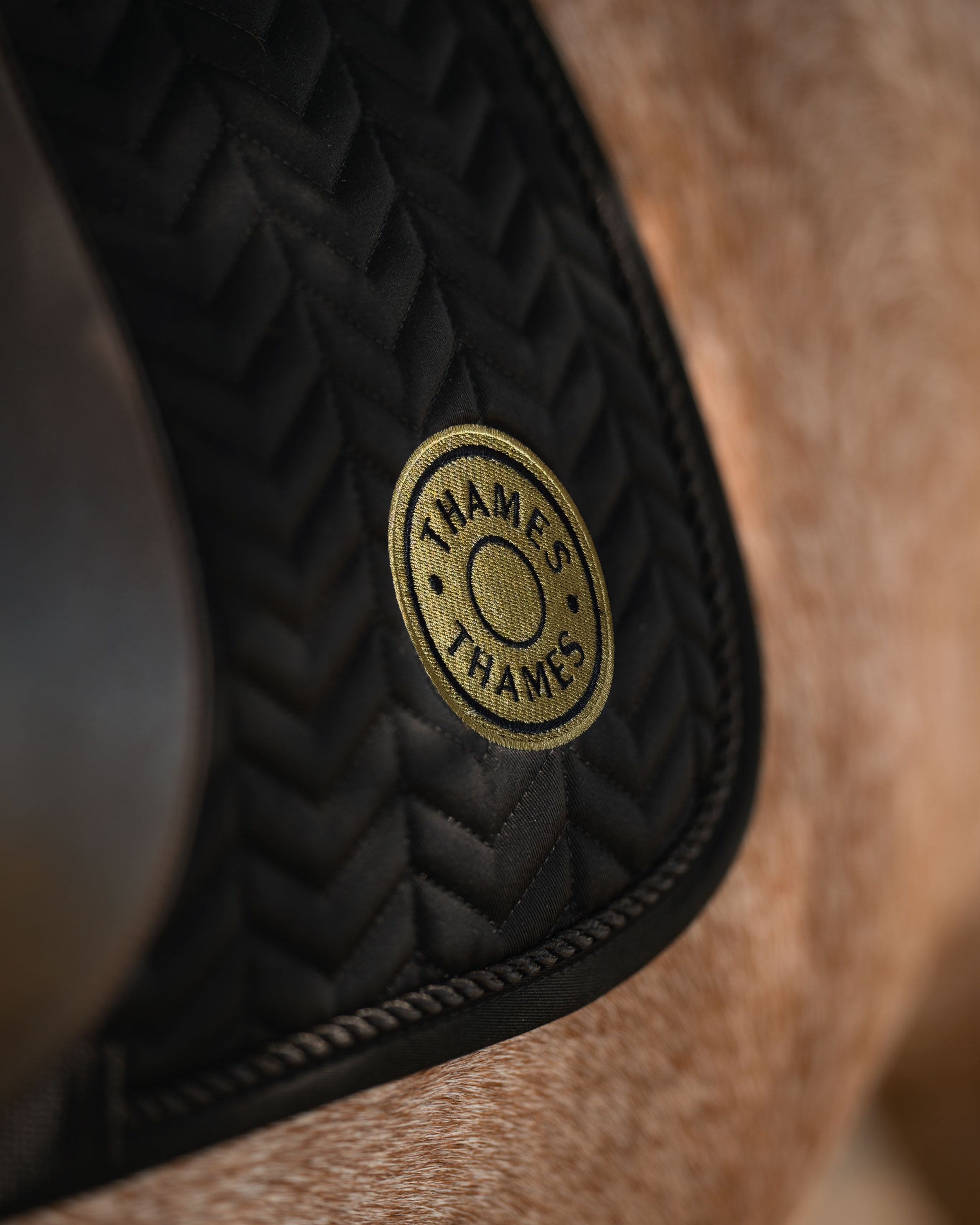 Thames Rothbury Saddle Pad - Gold