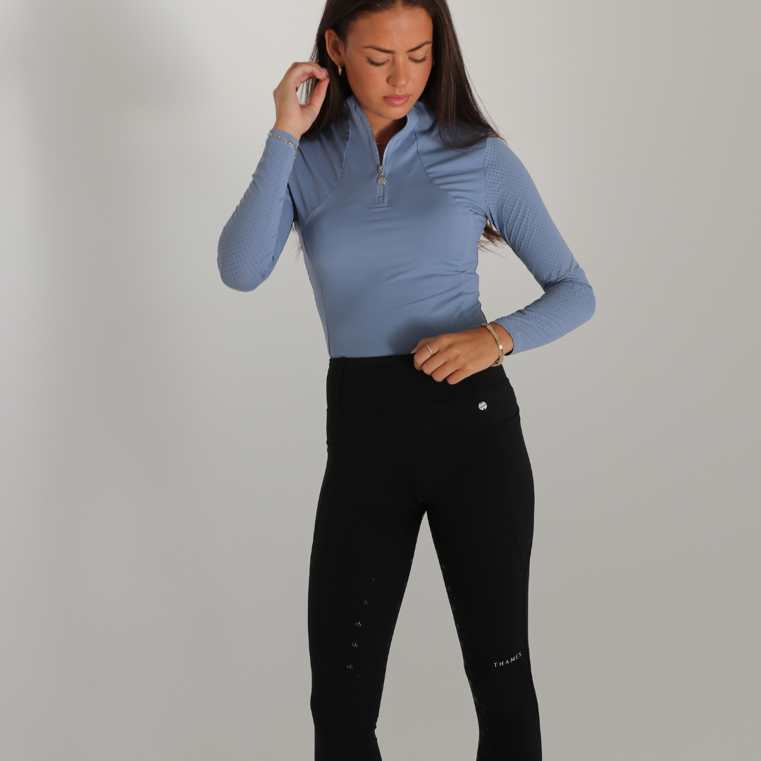 Thames Ascot Riding Tights - Black