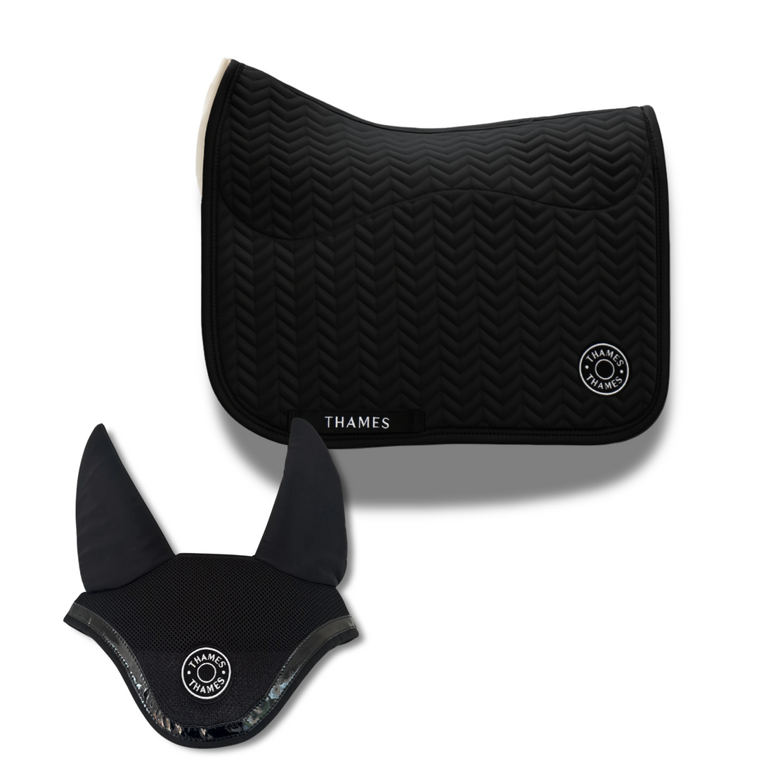 Thames St Edwards Ear Bonnet - Black