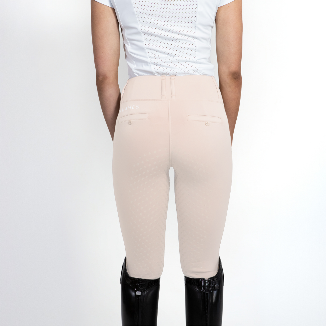 Thames London Competition Tights - Creme Beige