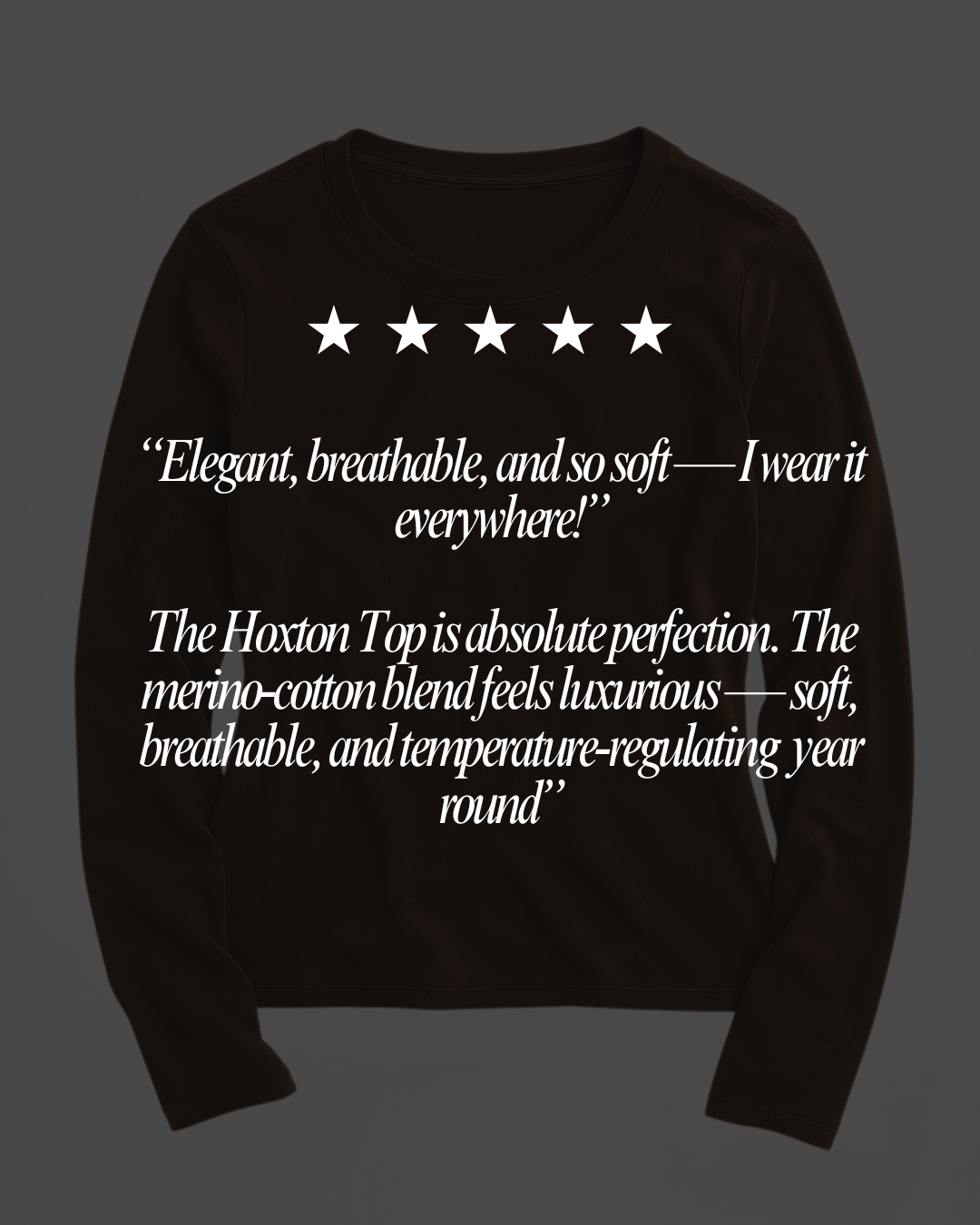 Thames Hoxton Merino Riding Top - Cocoa