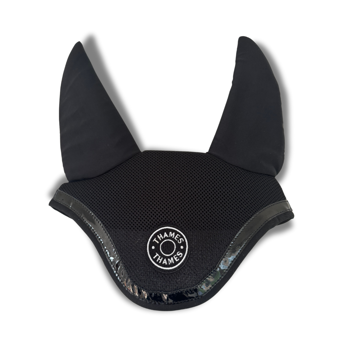 Thames St Edwards Ear Bonnet - Black