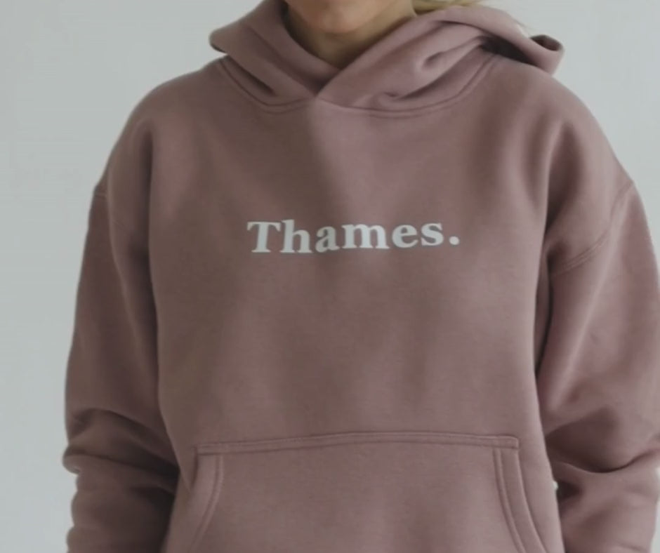 Thames Pink Haze Hoodie