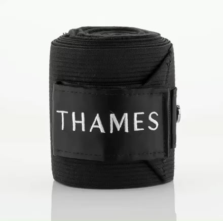 Thames Elastic Polo Wraps - Black Logo