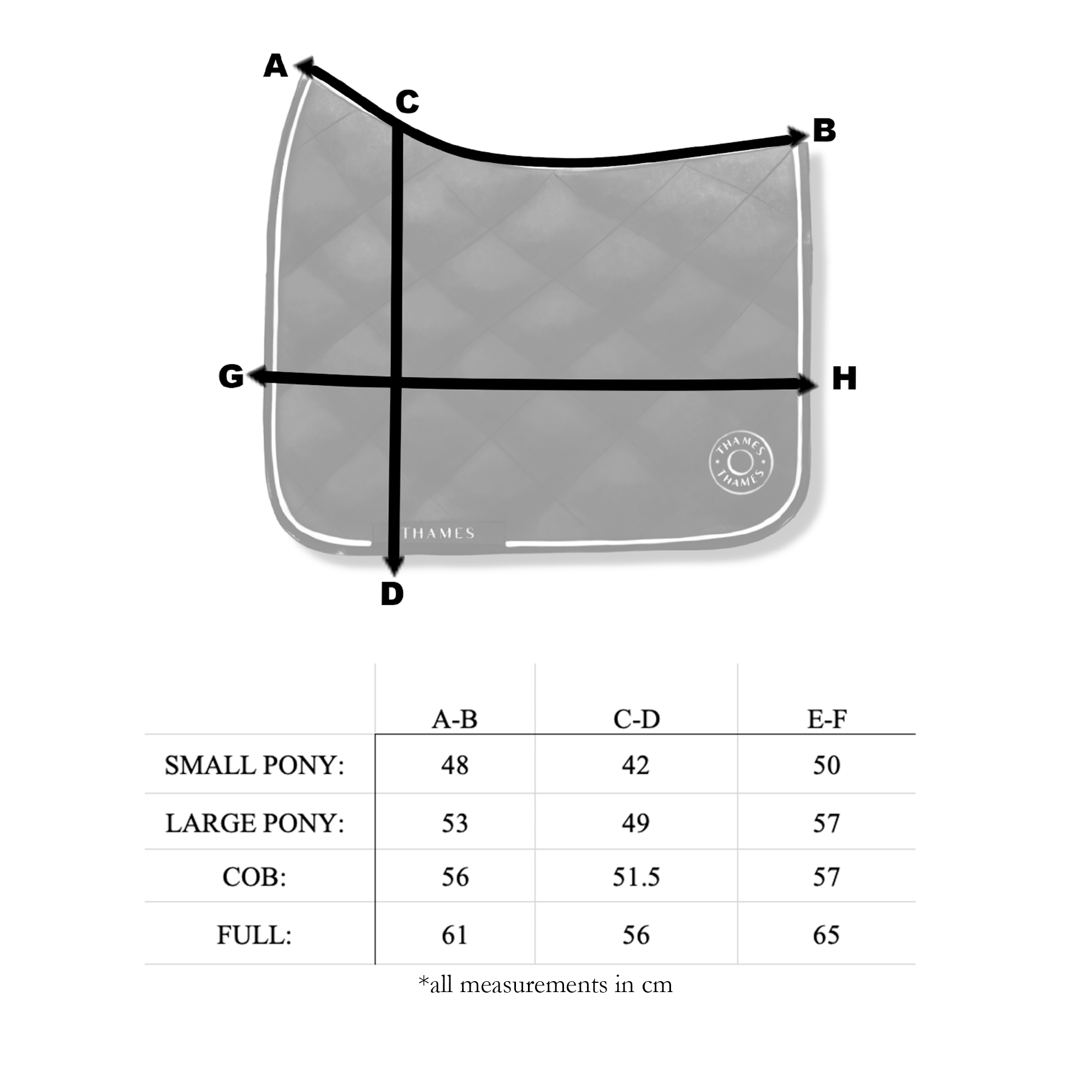 Rothbury Saddle Pad Saddle Pads & Blankets
