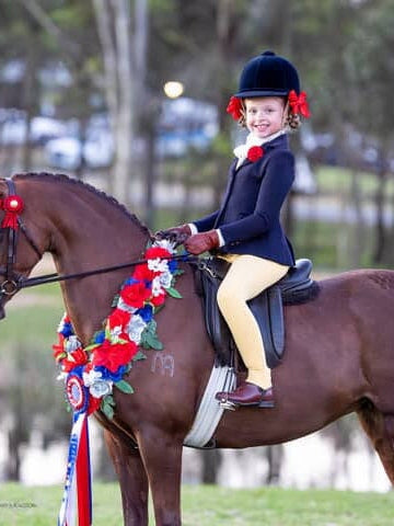 Thames Children's London Show Tights - Buttercup Thames Equestrian