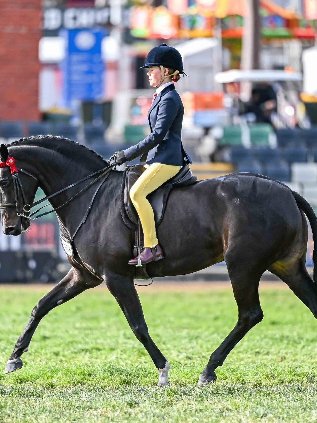 Thames Children's London Show Tights - Buttercup Thames Equestrian