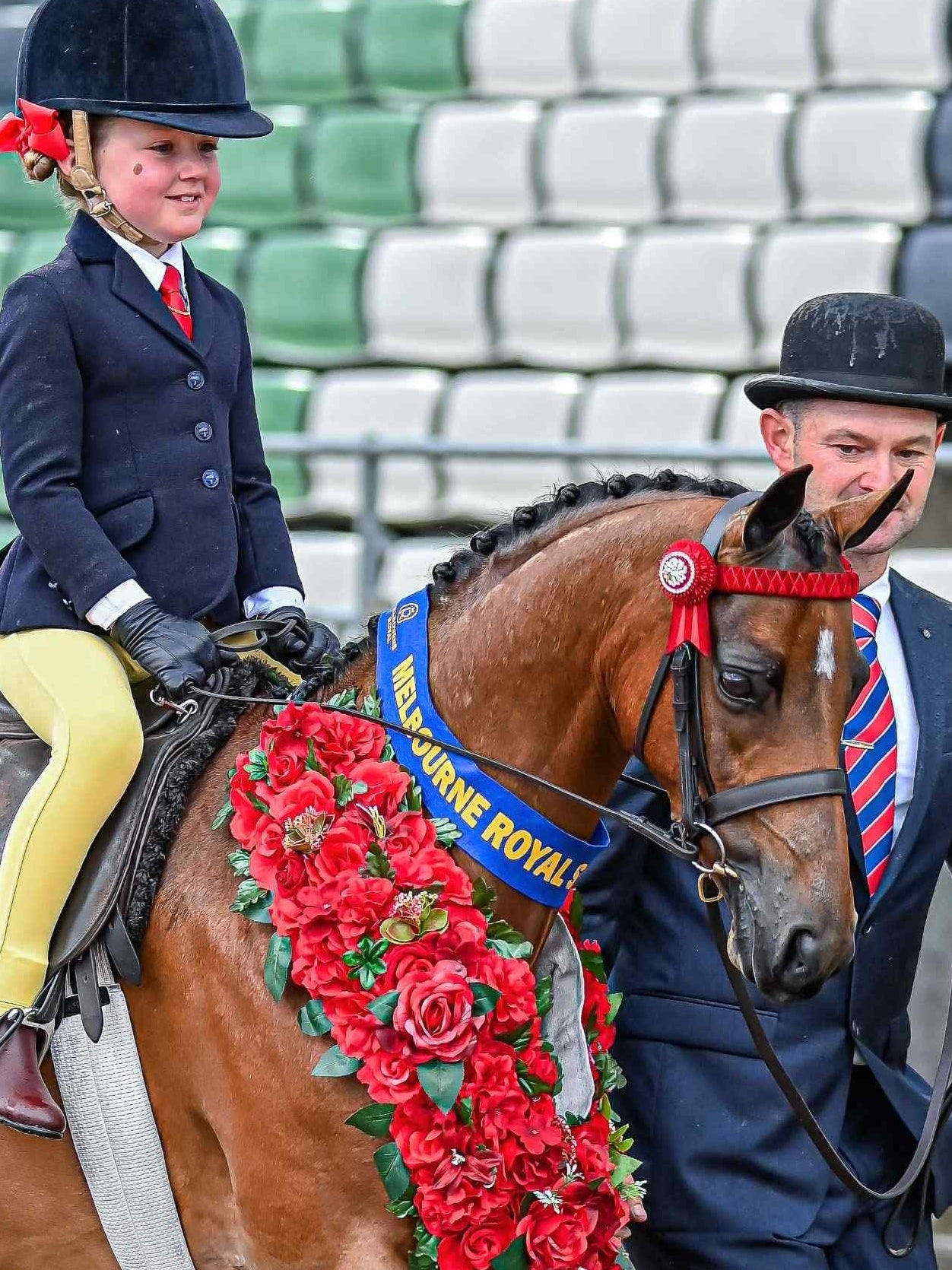 Thames Children's London Show Tights - Buttercup Thames Equestrian