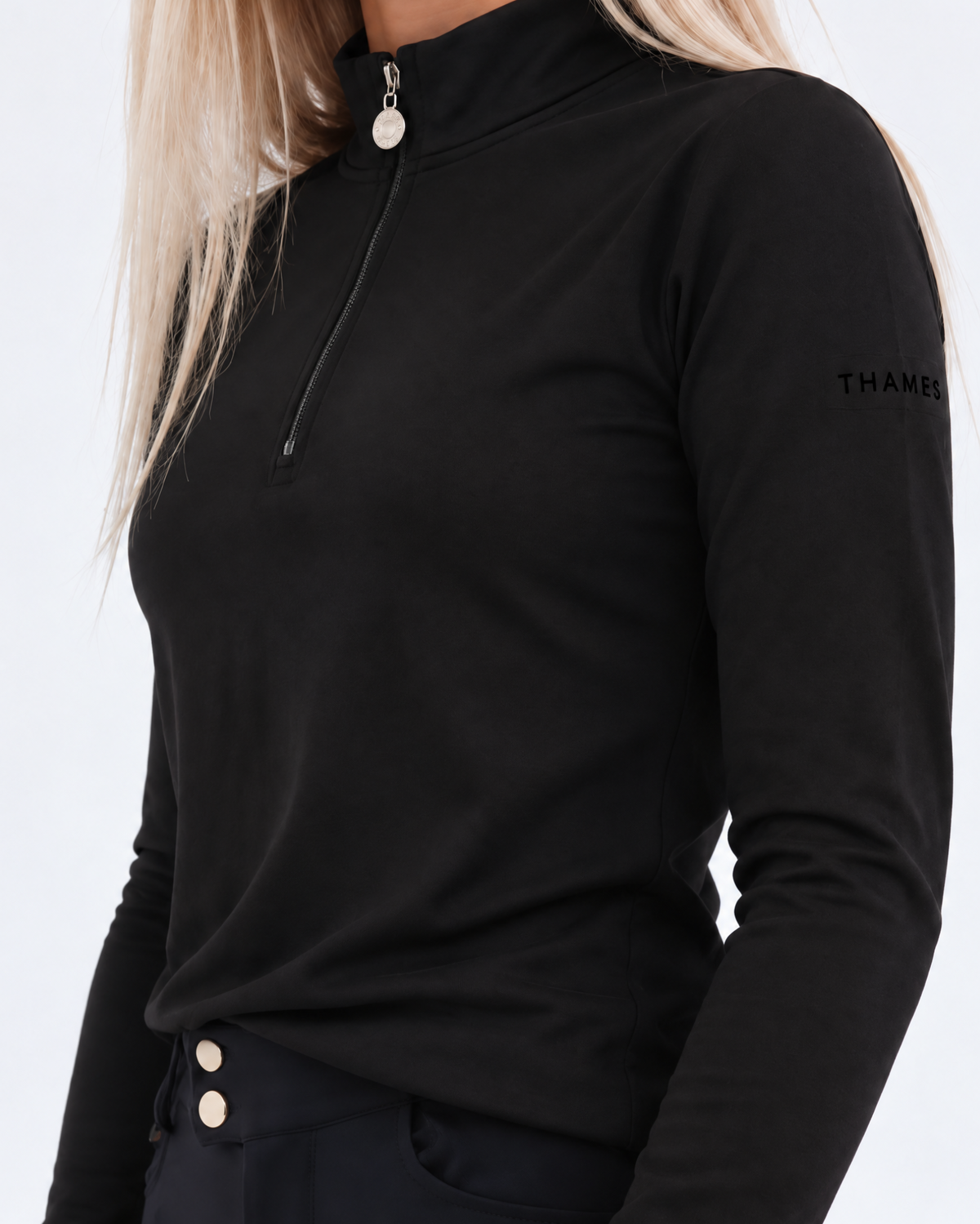 Thames Hoxton Merino Half-Zip Riding Top