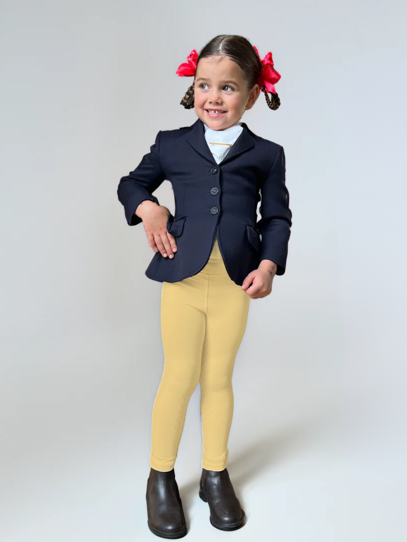 Thames Children's London Show Tights - Buttercup Thames Equestrian