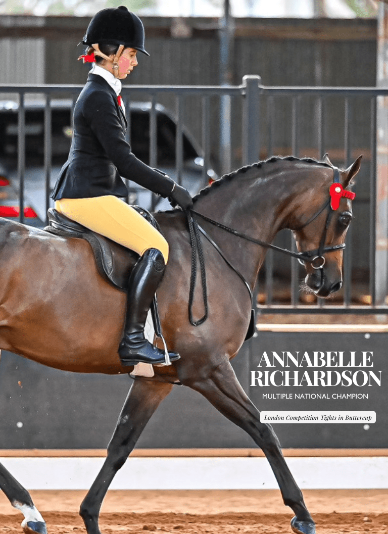 Thames London Competition Tights - Buttercup Thames Equestrian