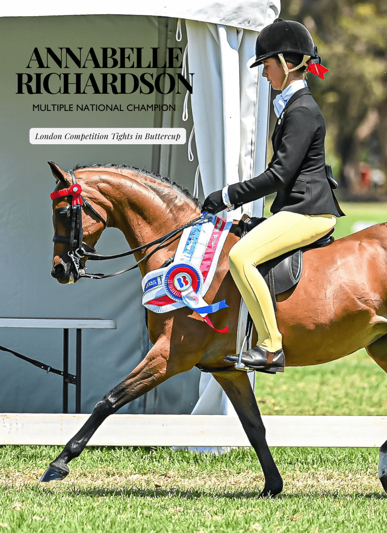 Thames London Competition Tights - Buttercup Thames Equestrian