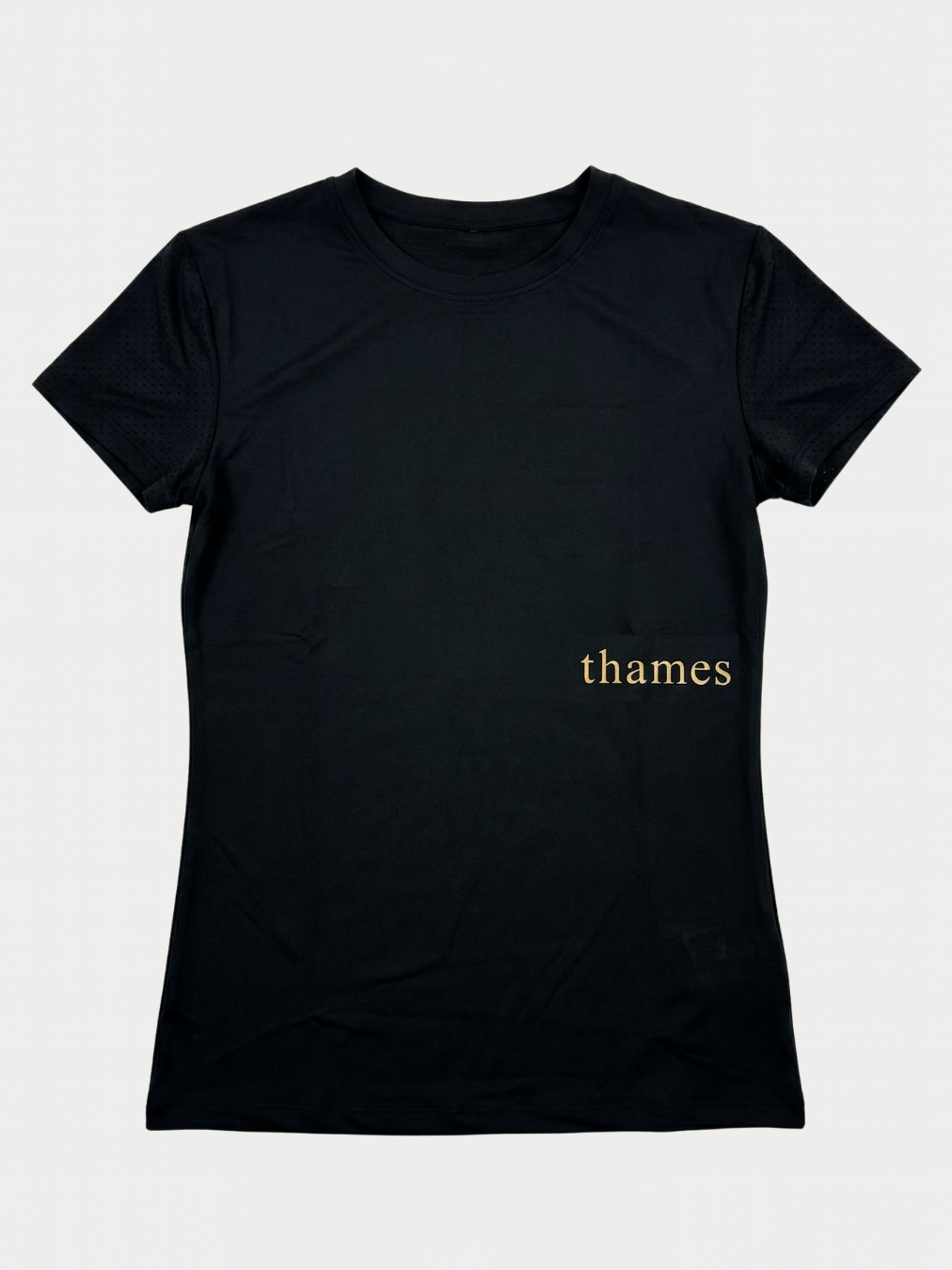 Thames Somerset Riding Tee - Gold Logo Thames Equestrian