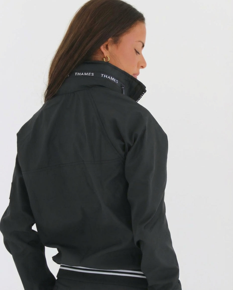 Thames Union Bomber Jacket - Charcoal