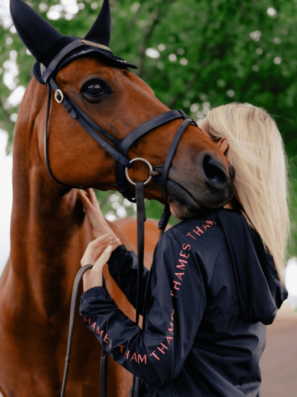 Thames Children's Balmoral Windbreaker Jacket - Candy Thames Equestrian