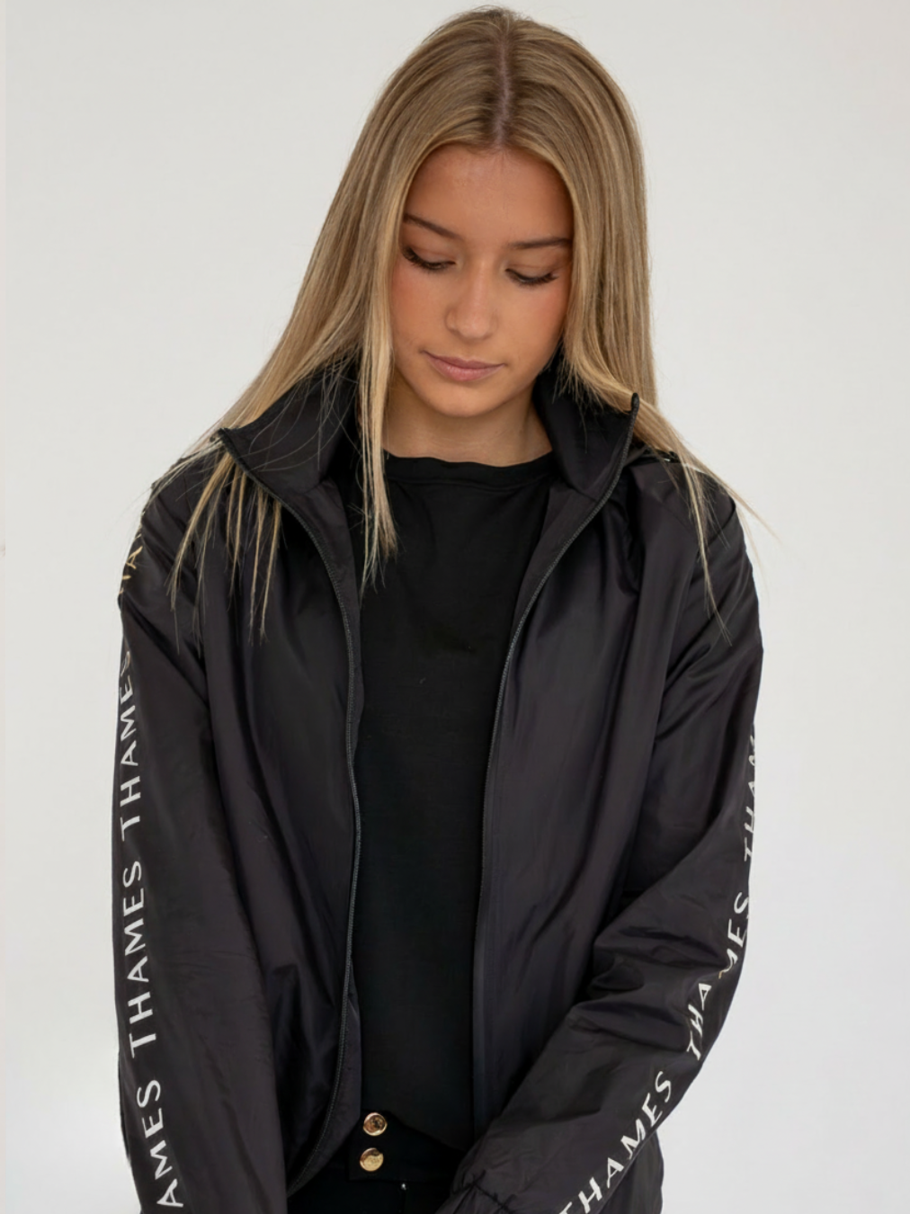 Thames Balmoral Windbreaker Jacket - White Thames Equestrian