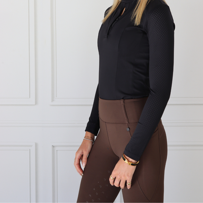 Thames Ascot Riding Tights - Cocoa