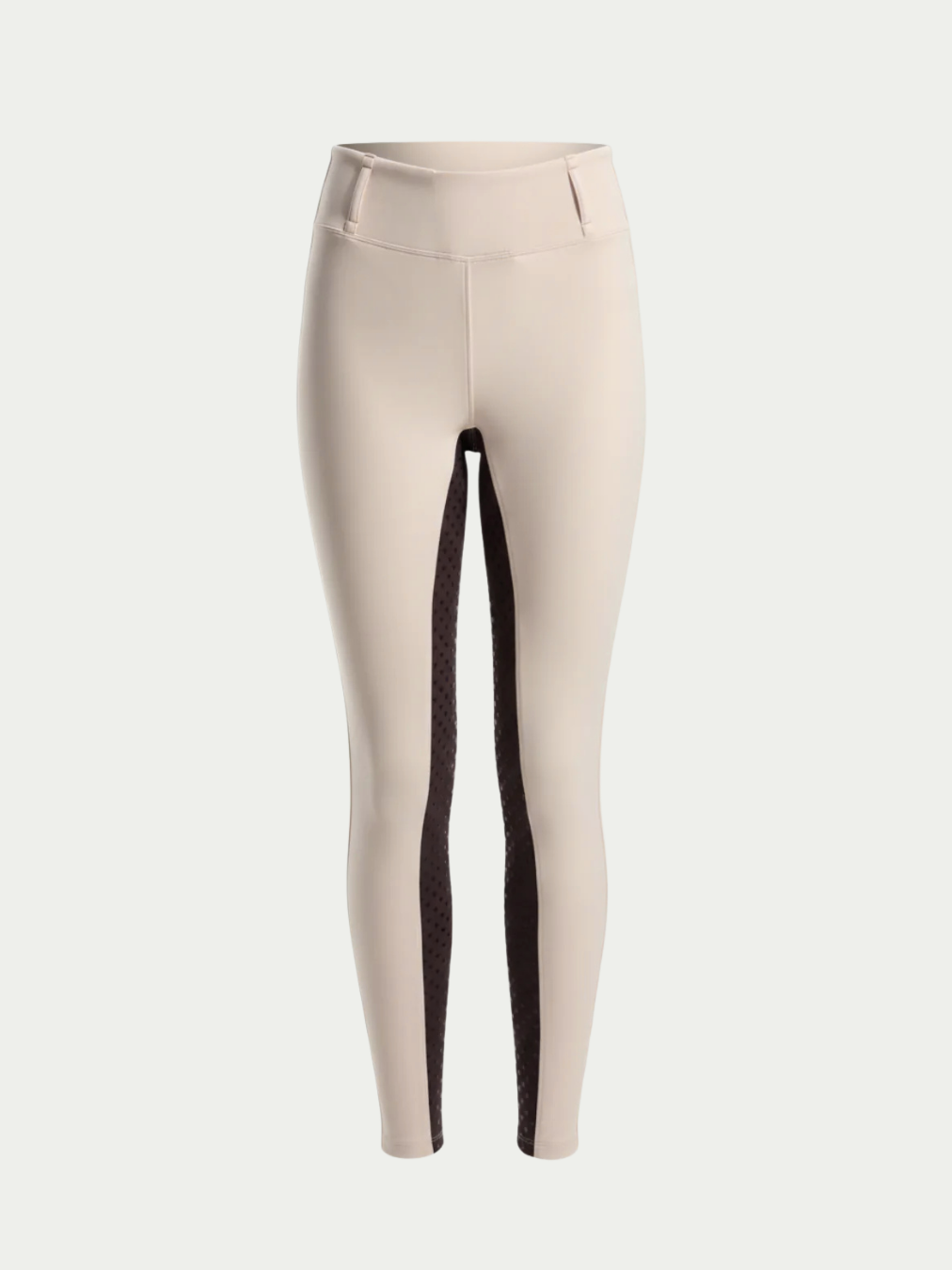 Thames London Competition Tights - Two Tone Creme Beige Thames Equestrian