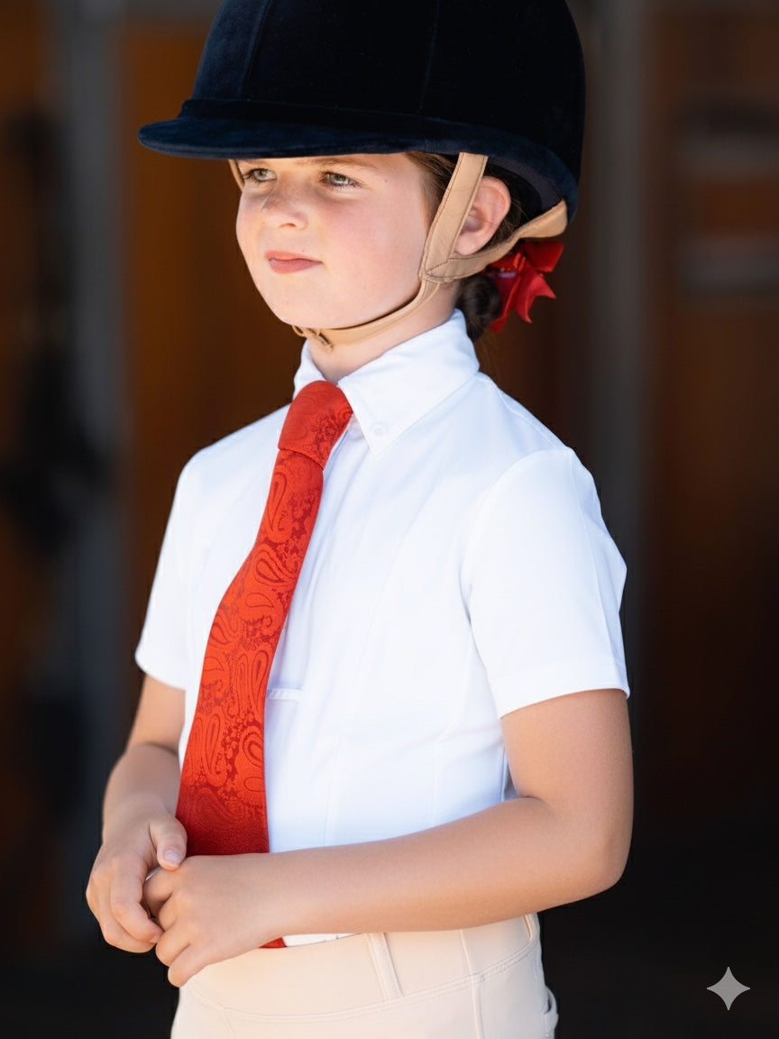 Thames Children's Eton Show Shirt - Short Sleeve Thames Equestrian