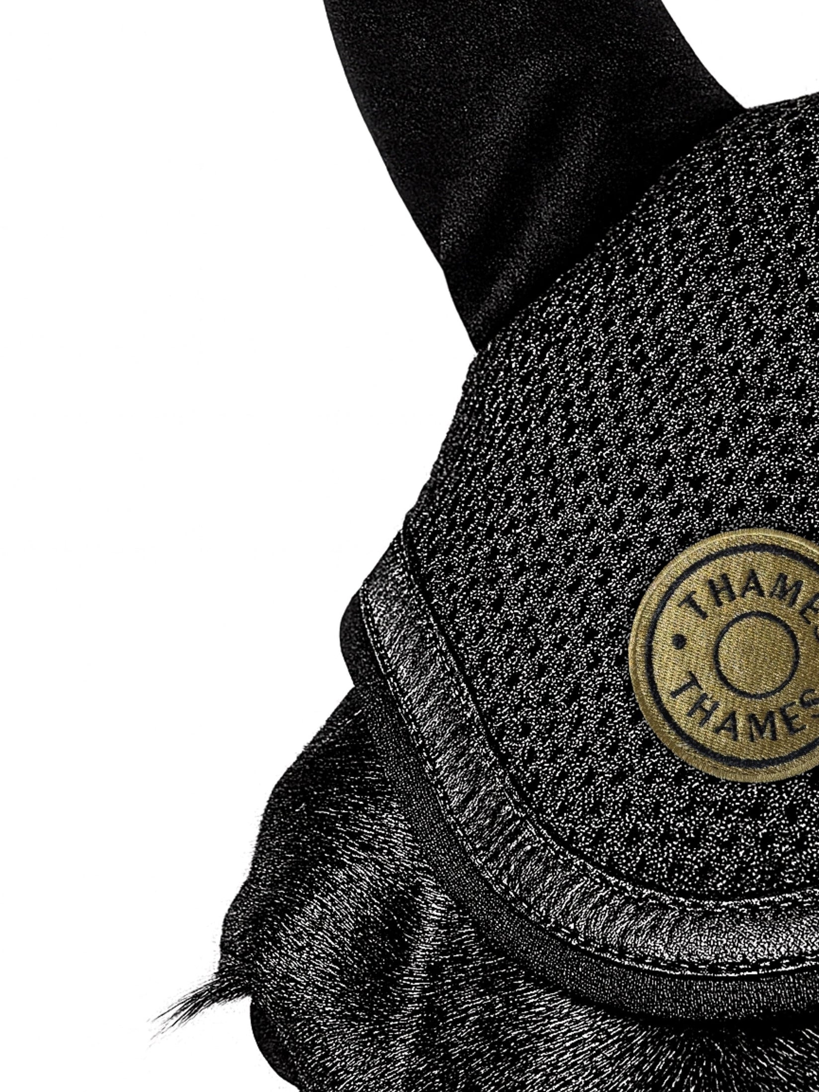 Thames St Edwards Ear Bonnet - Gold Thames Equestrian