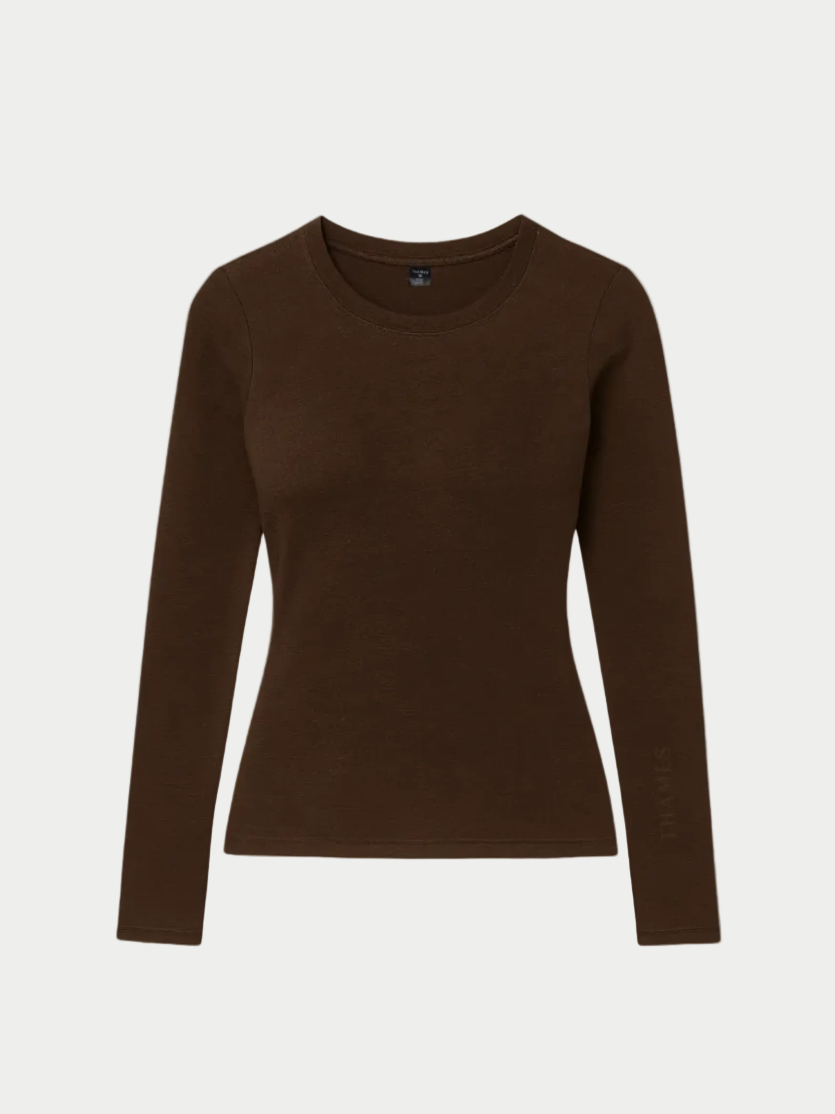Thames Hoxton Merino Riding Top - Cocoa Thames Equestrian