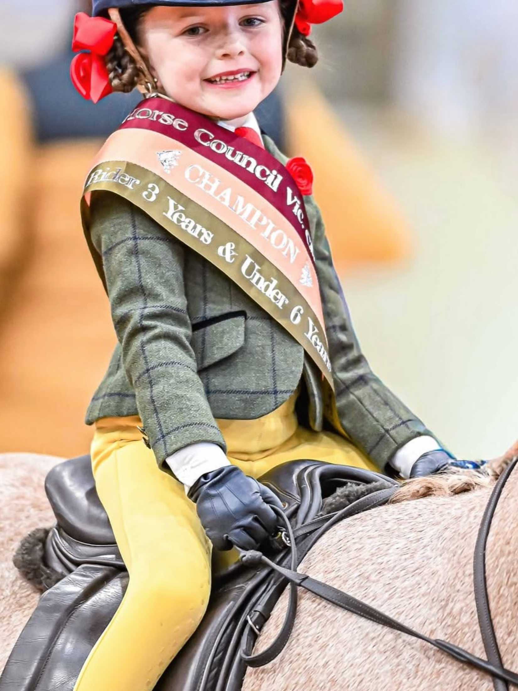 Thames Children's London Show Tights - Buttercup Thames Equestrian