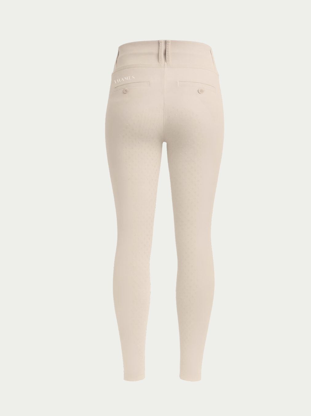 Thames London Competition Tights - Creme Beige Thames Equestrian