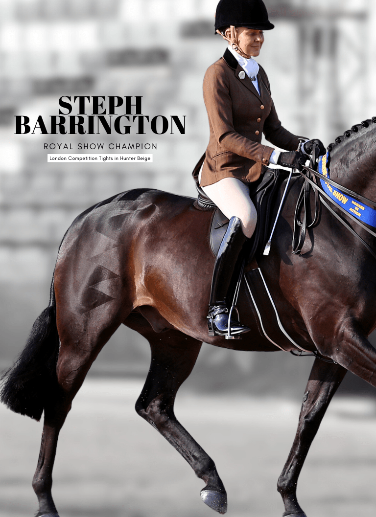 Thames London Competition Tights - Creme Beige Thames Equestrian