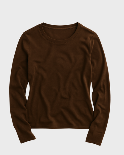 Thames Hoxton Merino Riding Top - Cocoa