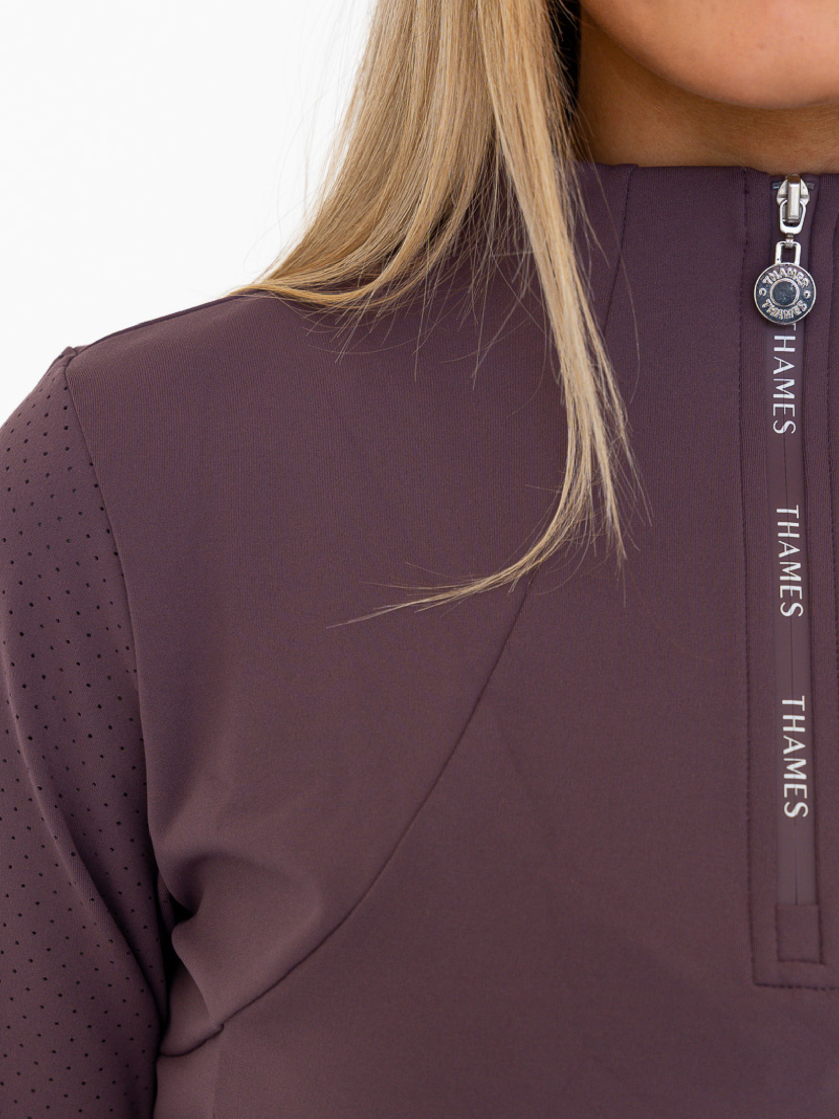 Thames SoHo Long Sleeve - Plum Thames Equestrian