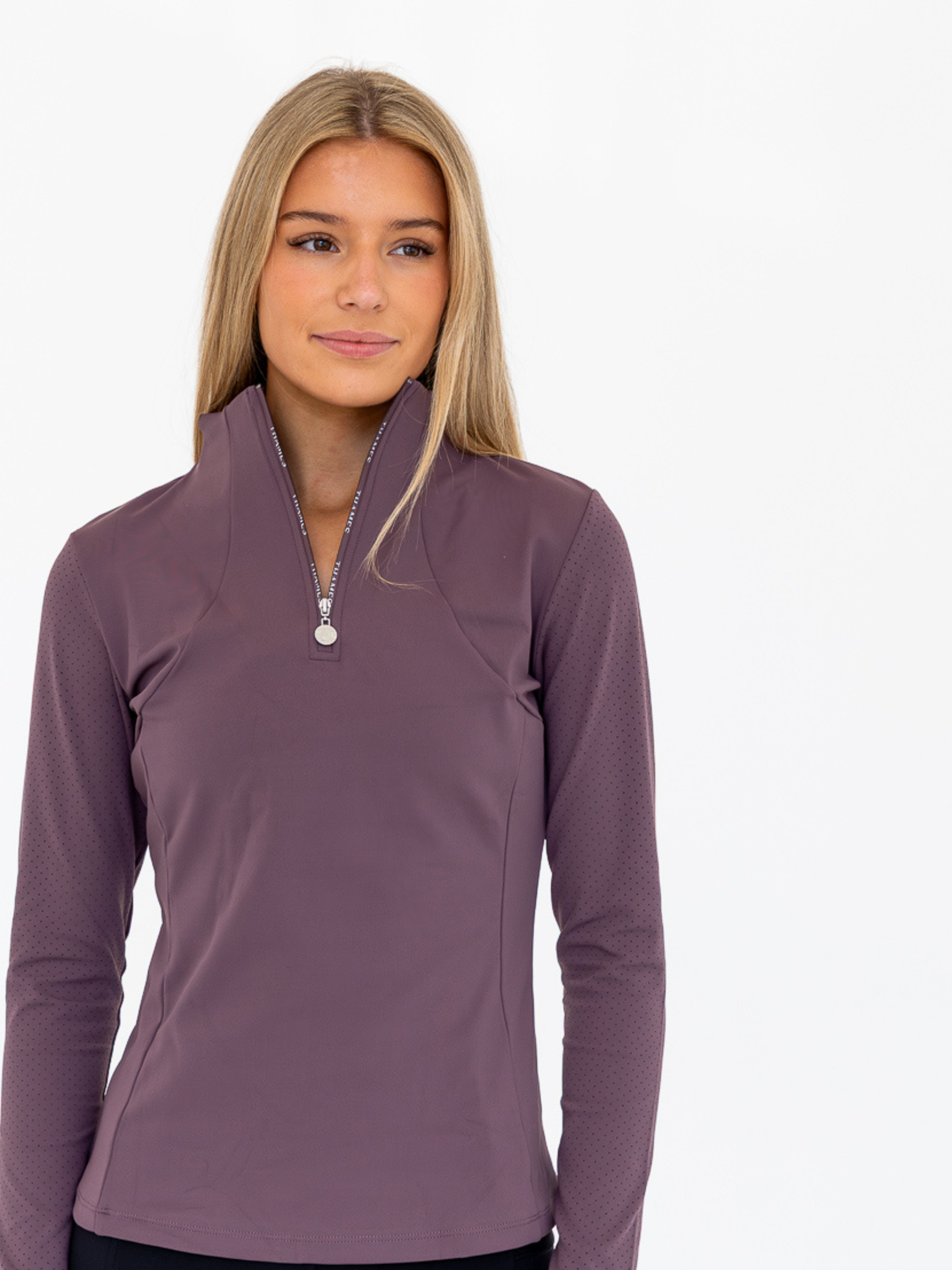 Thames SoHo Long Sleeve - Plum Thames Equestrian