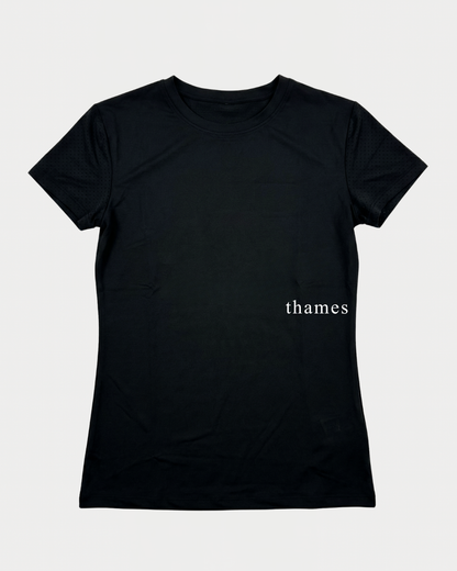 Thames Somerset Riding Tee - White Logo