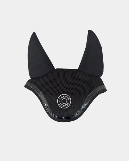 Thames St Edwards Ear Bonnet - Black