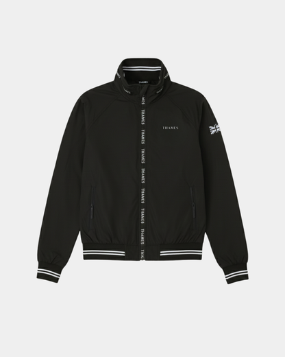 Thames Union Bomber Jacket - Black