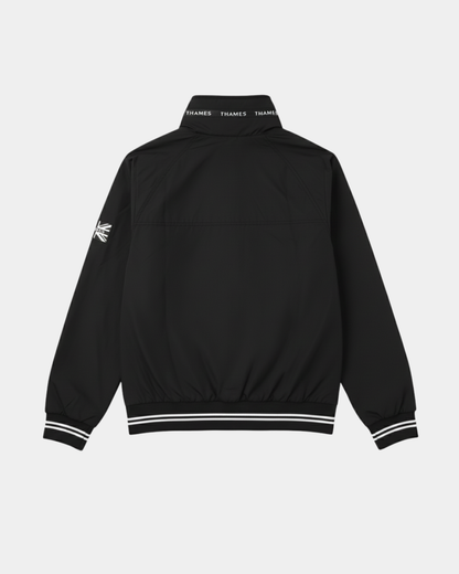 Thames Union Bomber Jacket - Black