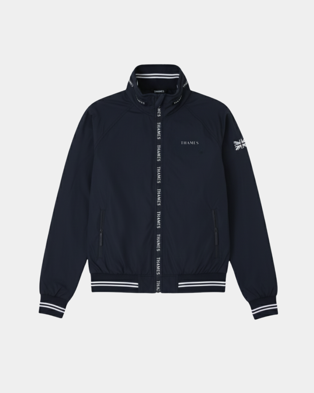 Thames Union Bomber Jacket - Navy