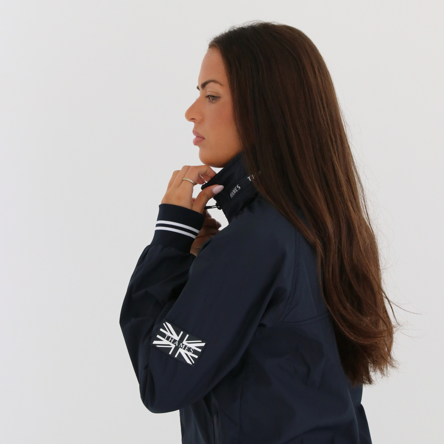 Thames Union Bomber Jacket - Navy