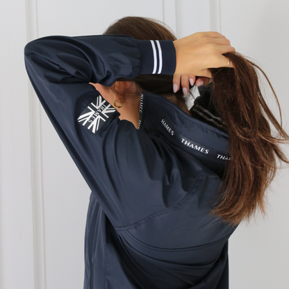 Thames Union Bomber Jacket - Navy