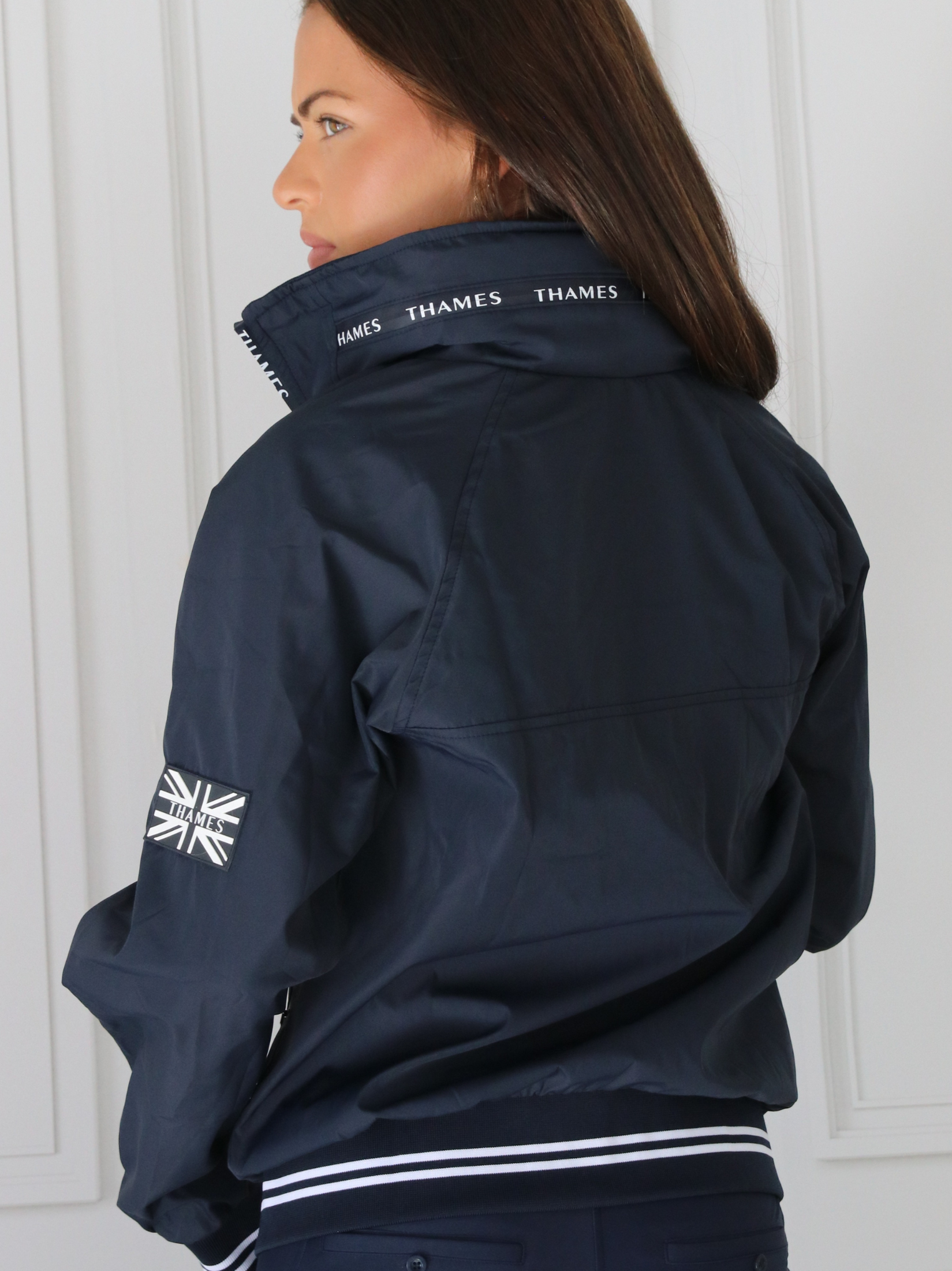 Thames Union Bomber Jacket - Navy Thames Equestrian