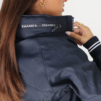 Thames Union Bomber Jacket - Navy