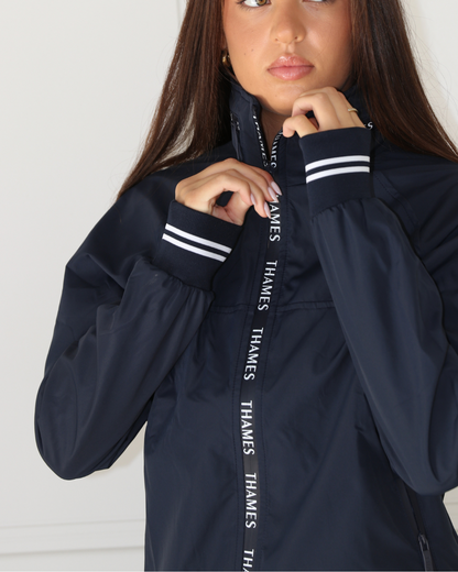 Thames Union Bomber Jacket - Navy