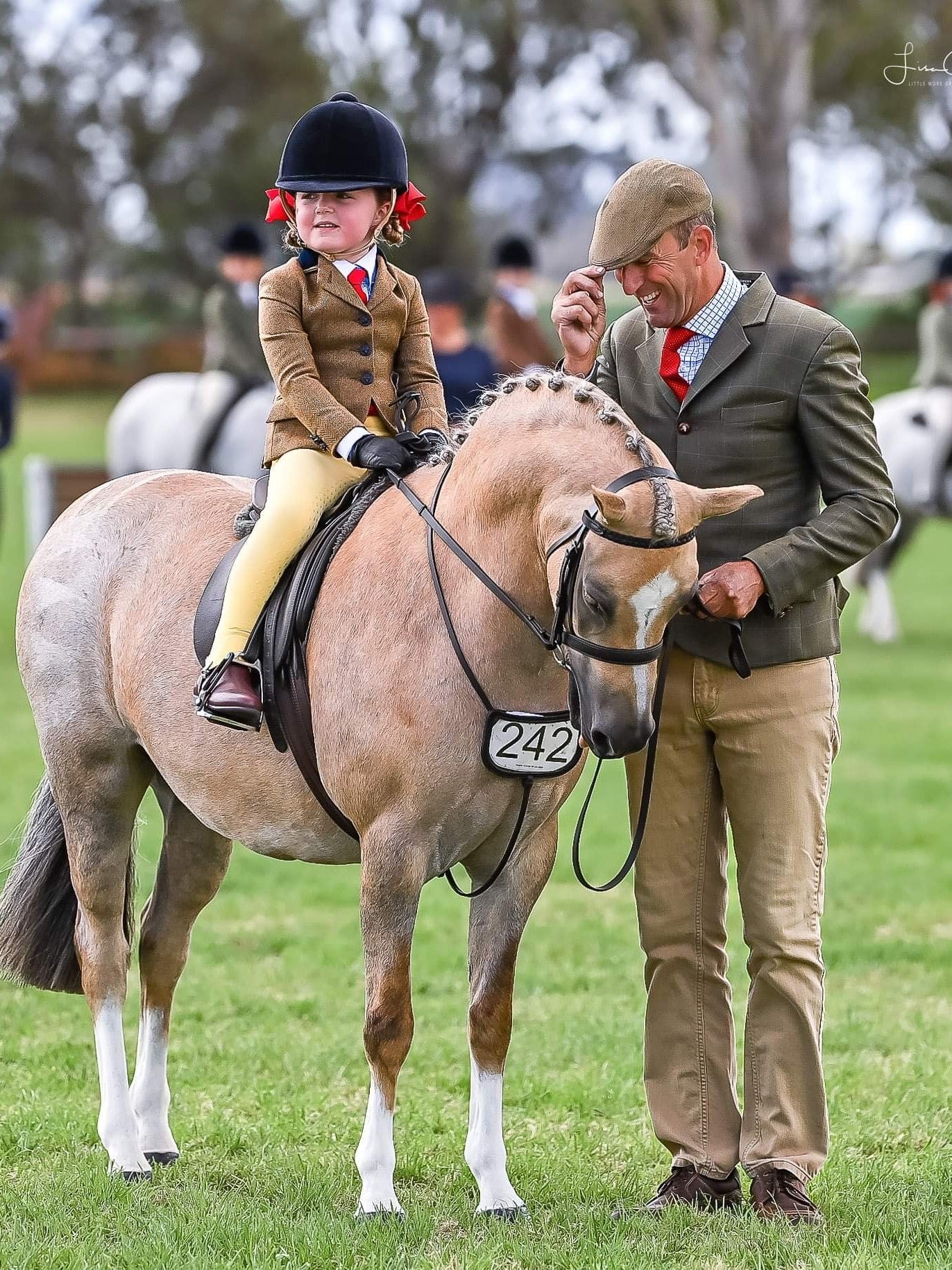 Thames Children's London Show Tights - Buttercup Thames Equestrian