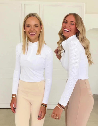 Thames London Competition Tights - Creme Beige